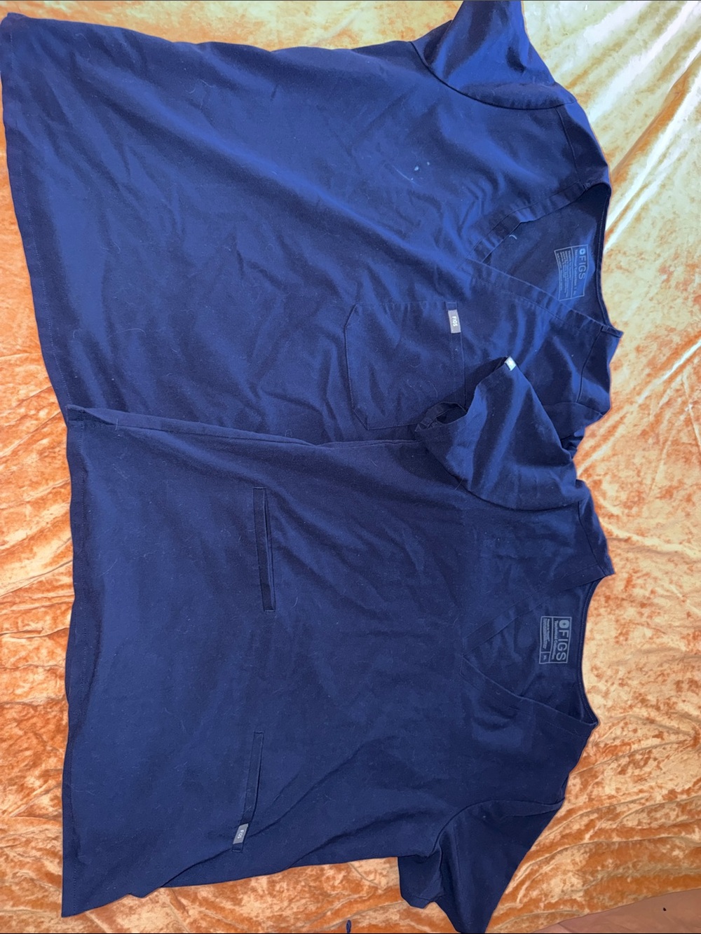 FIGS XL Navy Scrub tops